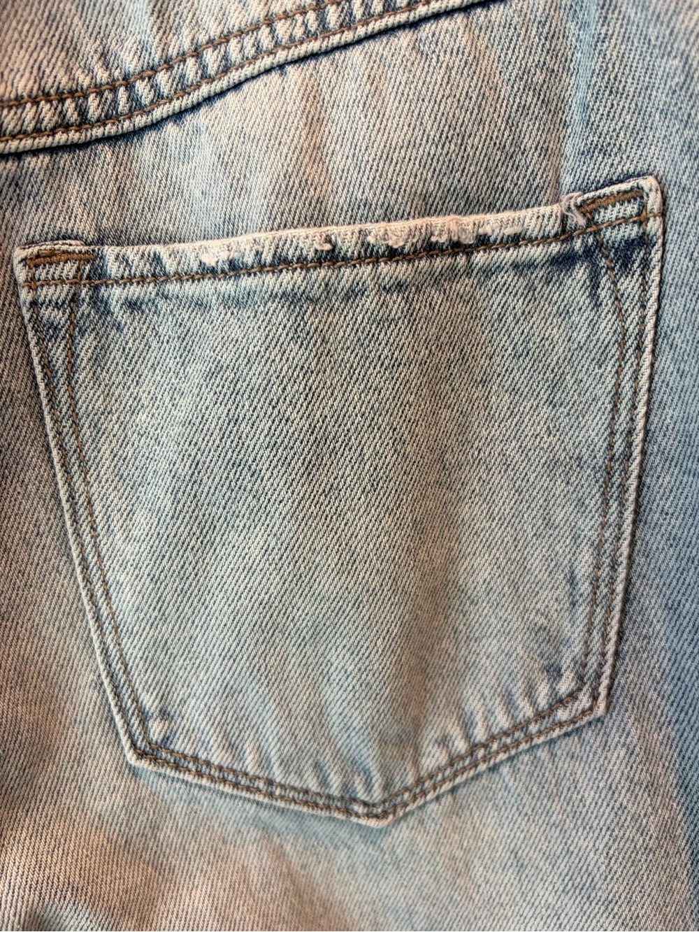 REWASH High-Rise Light Wash Wide-Leg Jeans Size 3/26. - Picture 6 of 8